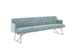 KAWOLA Esszimmerbank CHARME Cord hellblau