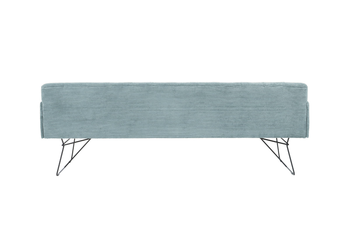 KAWOLA Esszimmerbank CHARME Cord hellblau