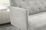 KAWOLA Esszimmerbank CHARME Cord hellgrau
