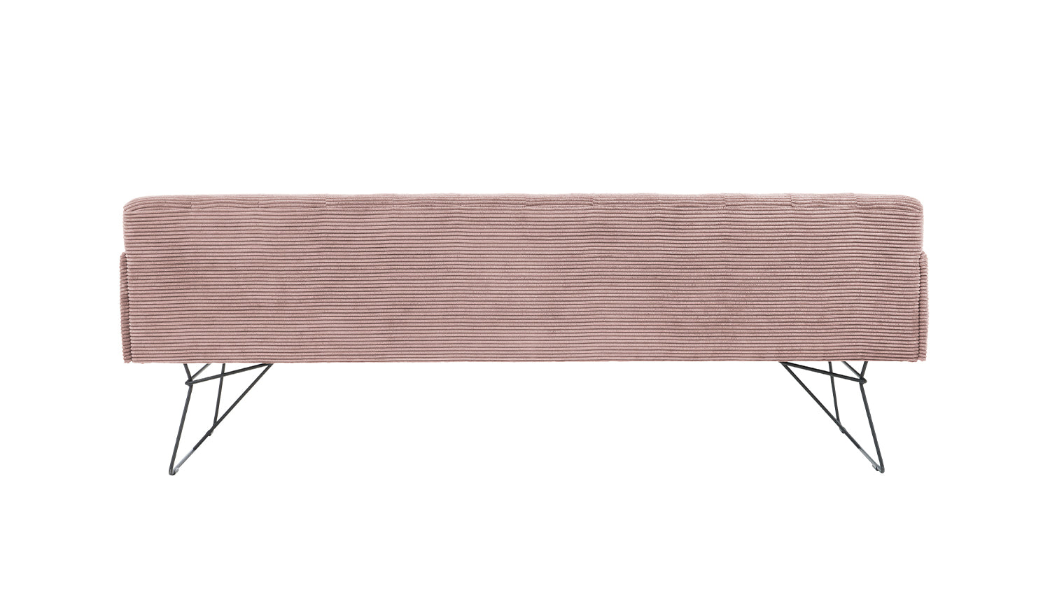 KAWOLA Esszimmerbank CHARME Cord rosa