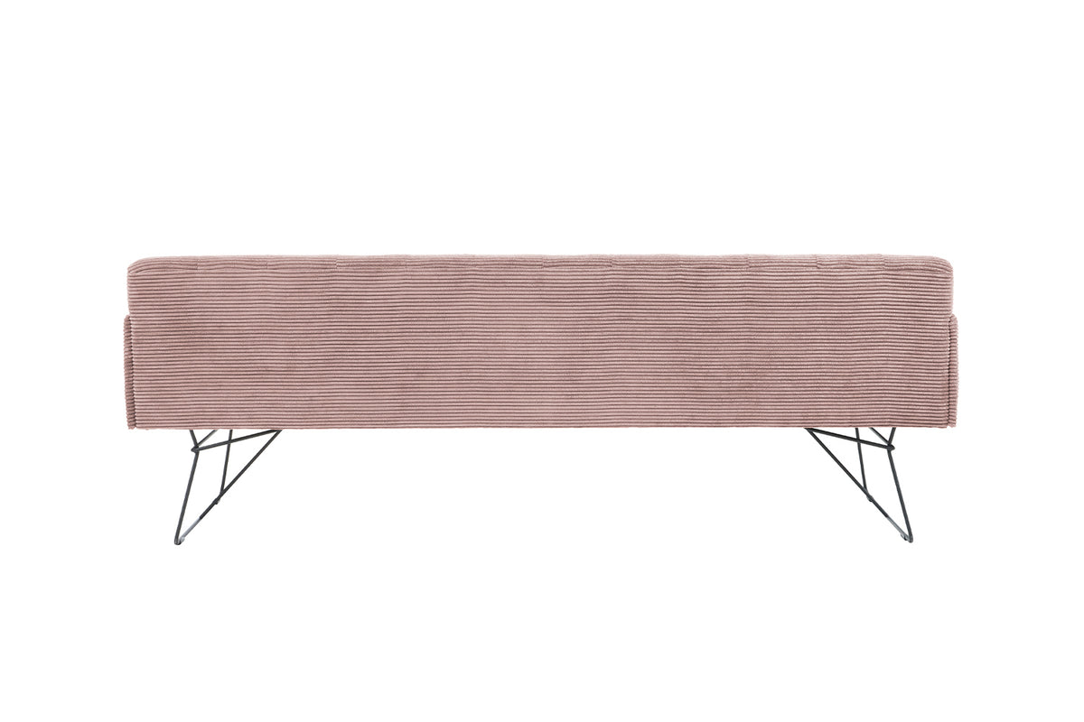 KAWOLA Esszimmerbank CHARME Cord rosa