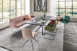 KAWOLA Esszimmerbank CHARME Cord rosa