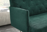 KAWOLA Esszimmerbank CHARME Cord smaragd