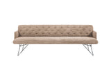 KAWOLA Esszimmerbank CHARME Cord taupe