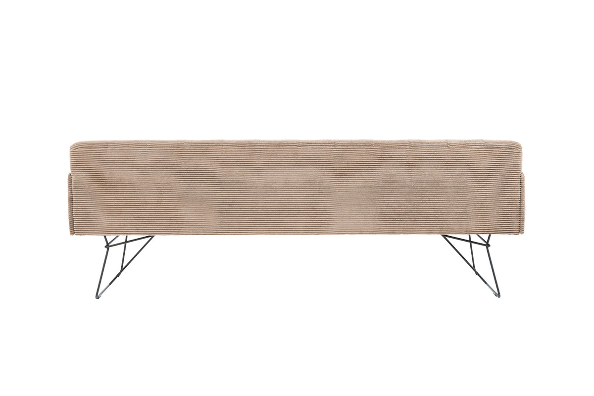 KAWOLA Esszimmerbank CHARME Cord taupe