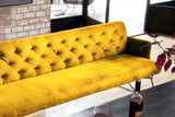 KAWOLA Esszimmerbank CHARME Velvet curry