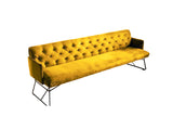 KAWOLA Esszimmerbank CHARME Velvet curry