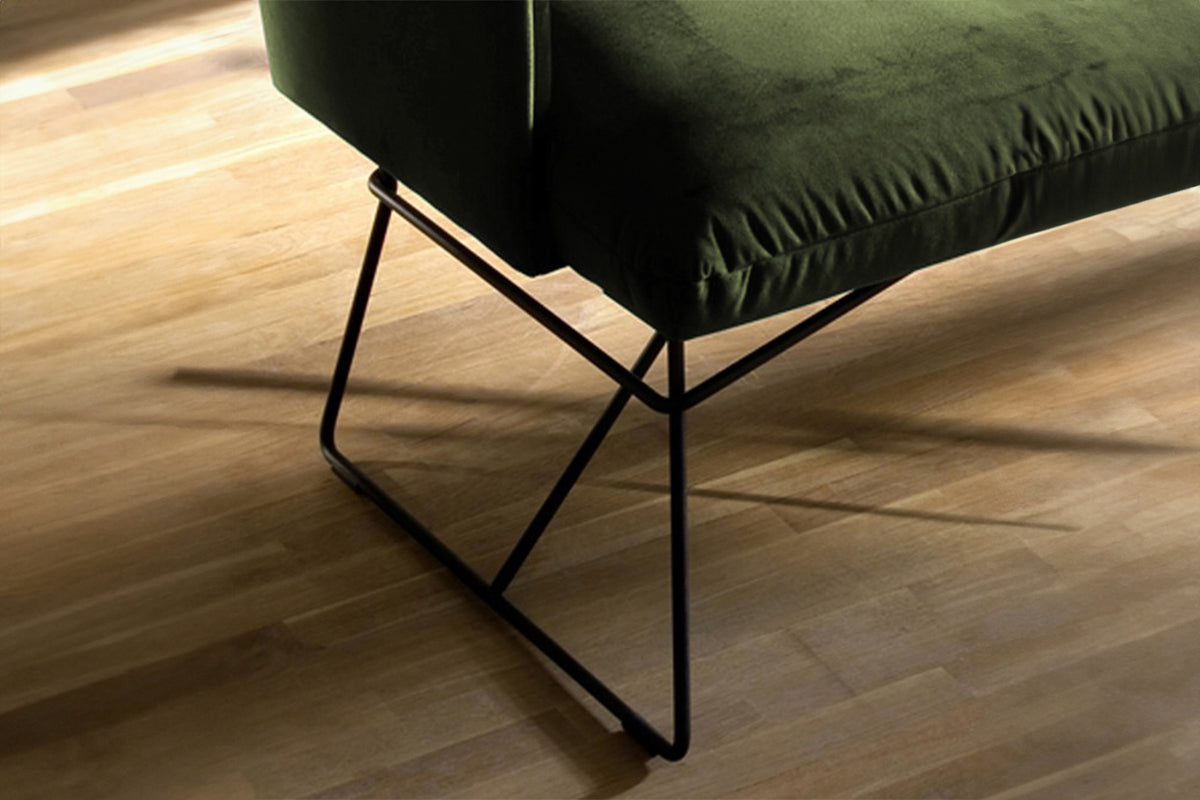 KAWOLA Esszimmerbank CHARME Velvet oliv