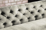KAWOLA Esszimmerbank CHARME Velvet silber