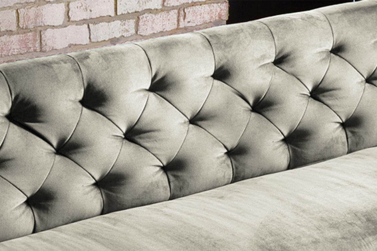 KAWOLA Esszimmerbank CHARME Velvet silber