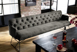 KAWOLA Esszimmerbank CHARME Velvet stone, 3.5-Sitzer