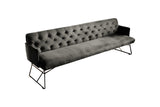 KAWOLA Esszimmerbank CHARME Velvet stone