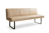 KAWOLA Esszimmerbank ELEEN Leder beige