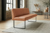 KAWOLA Esszimmerbank ELEEN Leder cognac