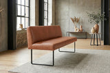 KAWOLA Esszimmerbank ELEEN Leder cognac