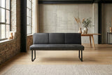 KAWOLA Esszimmerbank ELEEN Leder schwarz