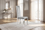 KAWOLA Esszimmerstuhl MORA Barock Velvet grau