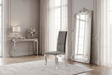KAWOLA Esszimmerstuhl MORA Barock Velvet grau
