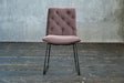KAWOLA Esszimmerstuhl NEW CHARME Velvet roségrau, 52 x 66