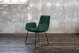 KAWOLA Esszimmerstuhl NEW CHARME Velvet smaragd