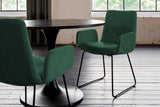 KAWOLA Esszimmerstuhl NEW CHARME Velvet smaragd