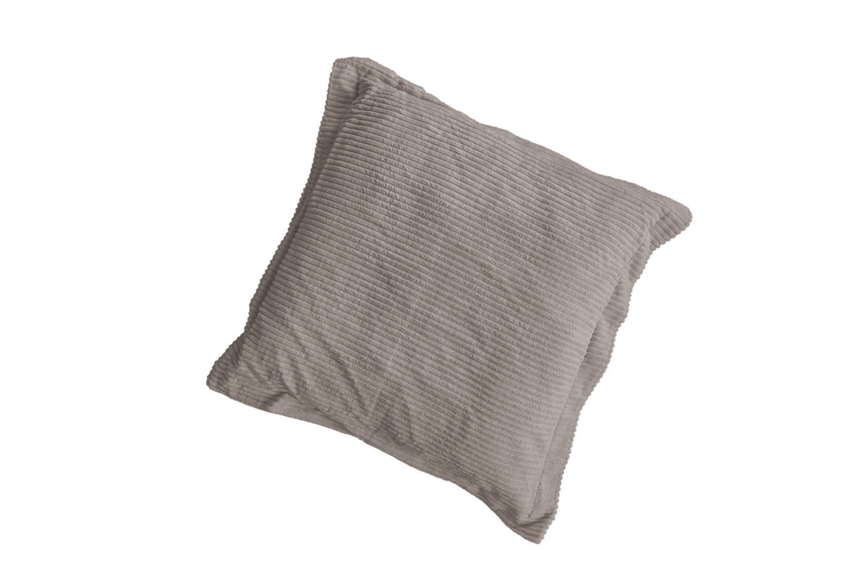 KAWOLA Flatterkissen MADELINE Cord taupe
