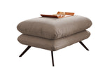 KAWOLA Hocker CHARME Hockerbank Cord taupe