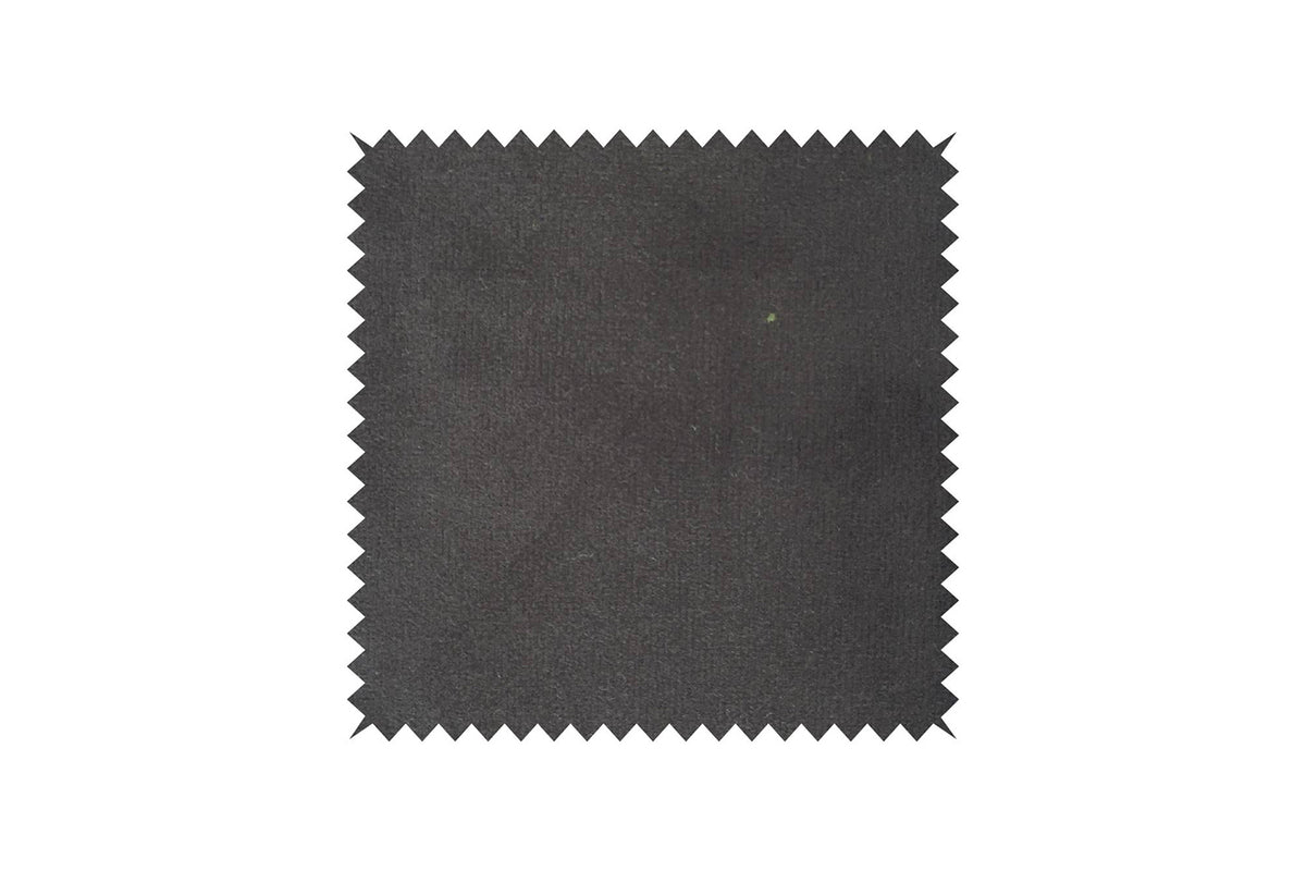 KAWOLA Hocker LOTTE Polsterhocker velvet stone