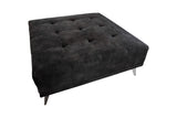 KAWOLA Hocker WIOLO velvet anthrazit