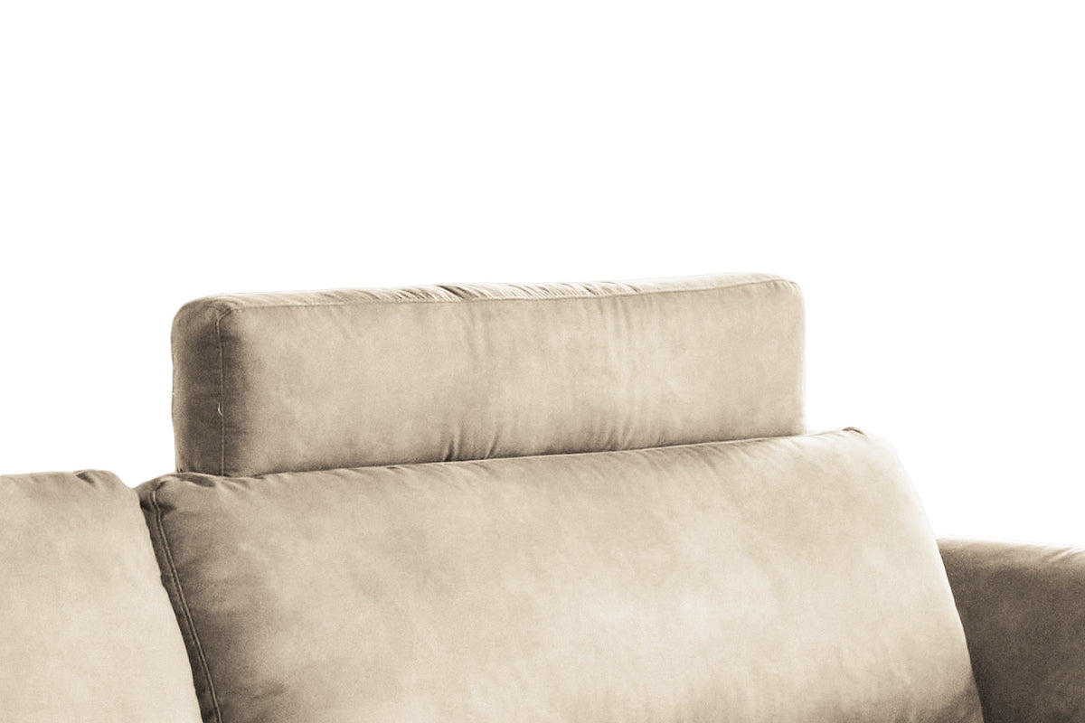 KAWOLA Kopfstütze MALTA Stoff beige
