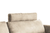 KAWOLA Kopfstütze MALTA Stoff beige