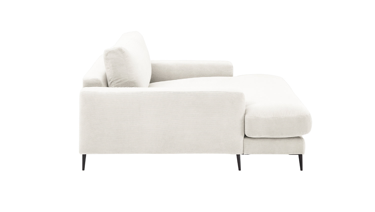KAWOLA Longseat CARA Feincord weiß