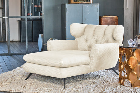 KAWOLA Longseat CHARME Cord cremeweiß