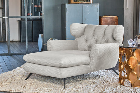 KAWOLA Longseat CHARME Cord hellgrau