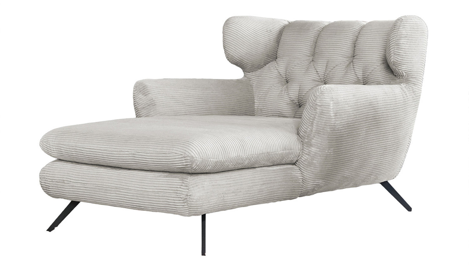 KAWOLA Longseat CHARME Cord hellgrau