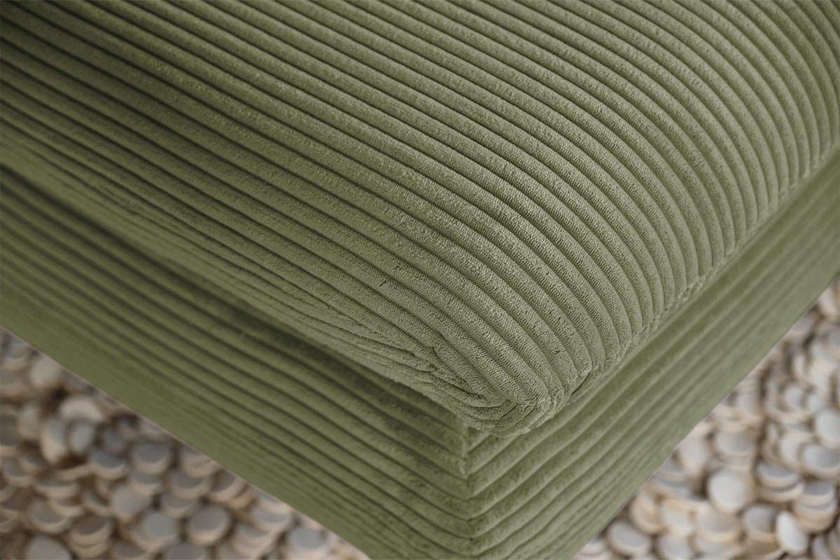 KAWOLA Longseat CHARME Cord olivgrün