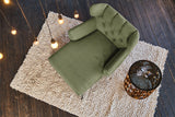 KAWOLA Longseat CHARME Cord olivgrün