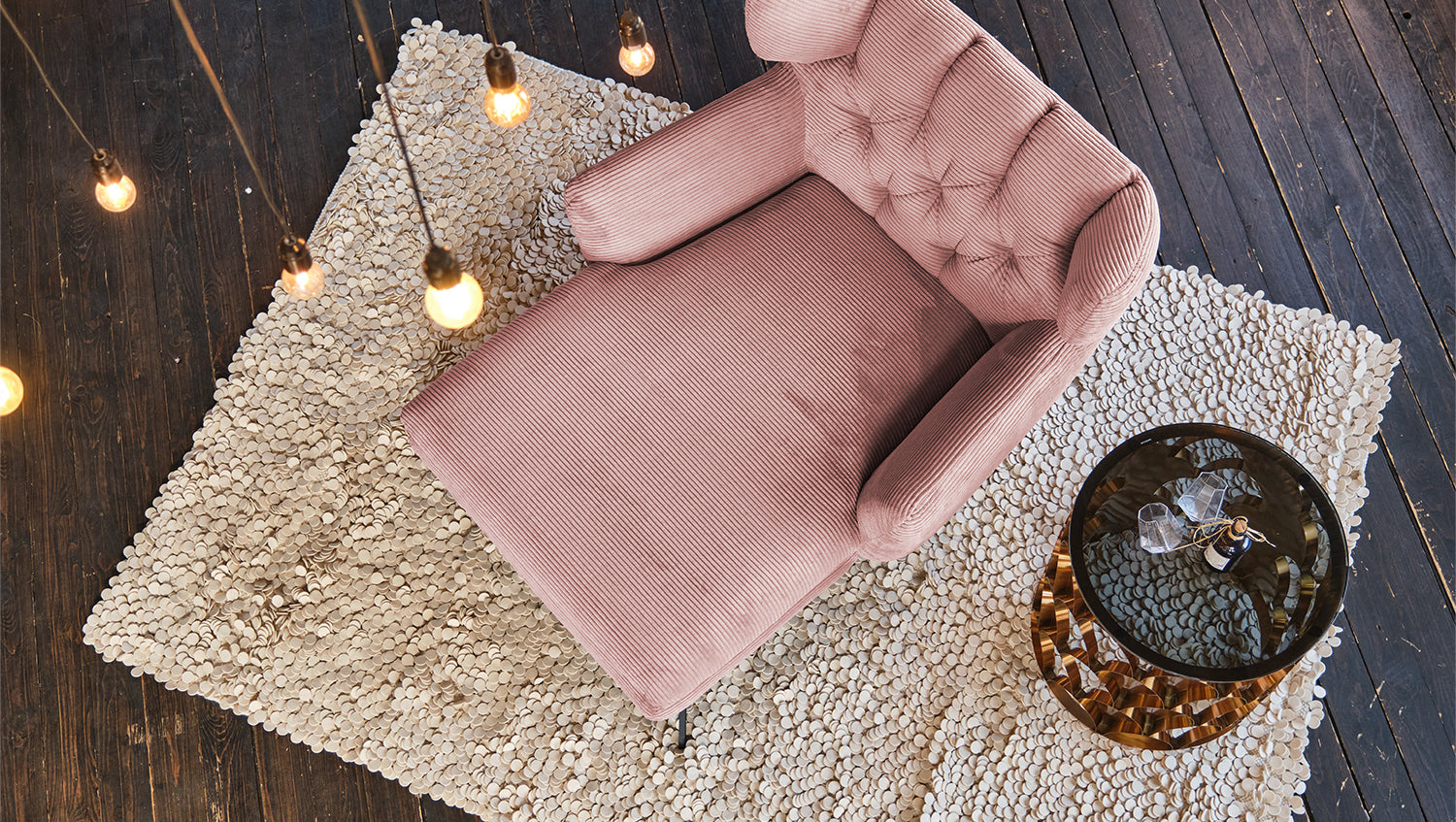 KAWOLA Longseat CHARME Cord rosa