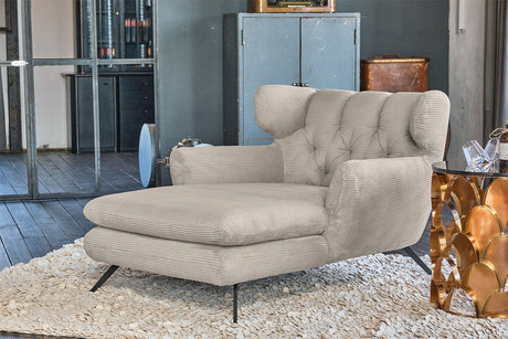 KAWOLA Longseat CHARME Cord steingrau