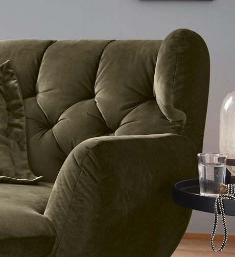KAWOLA Longseat CHARME Velvet oliv
