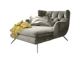 KAWOLA Longseat CHARME Velvet silber