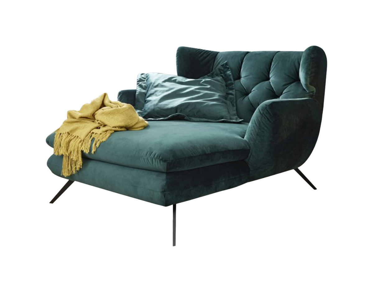 KAWOLA Longseat CHARME Velvet smaragd