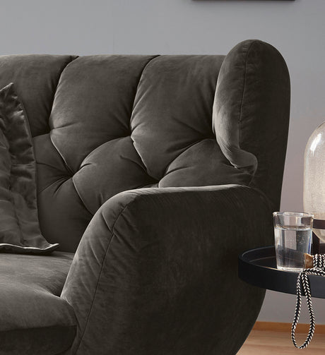 KAWOLA Longseat CHARME Velvet stone