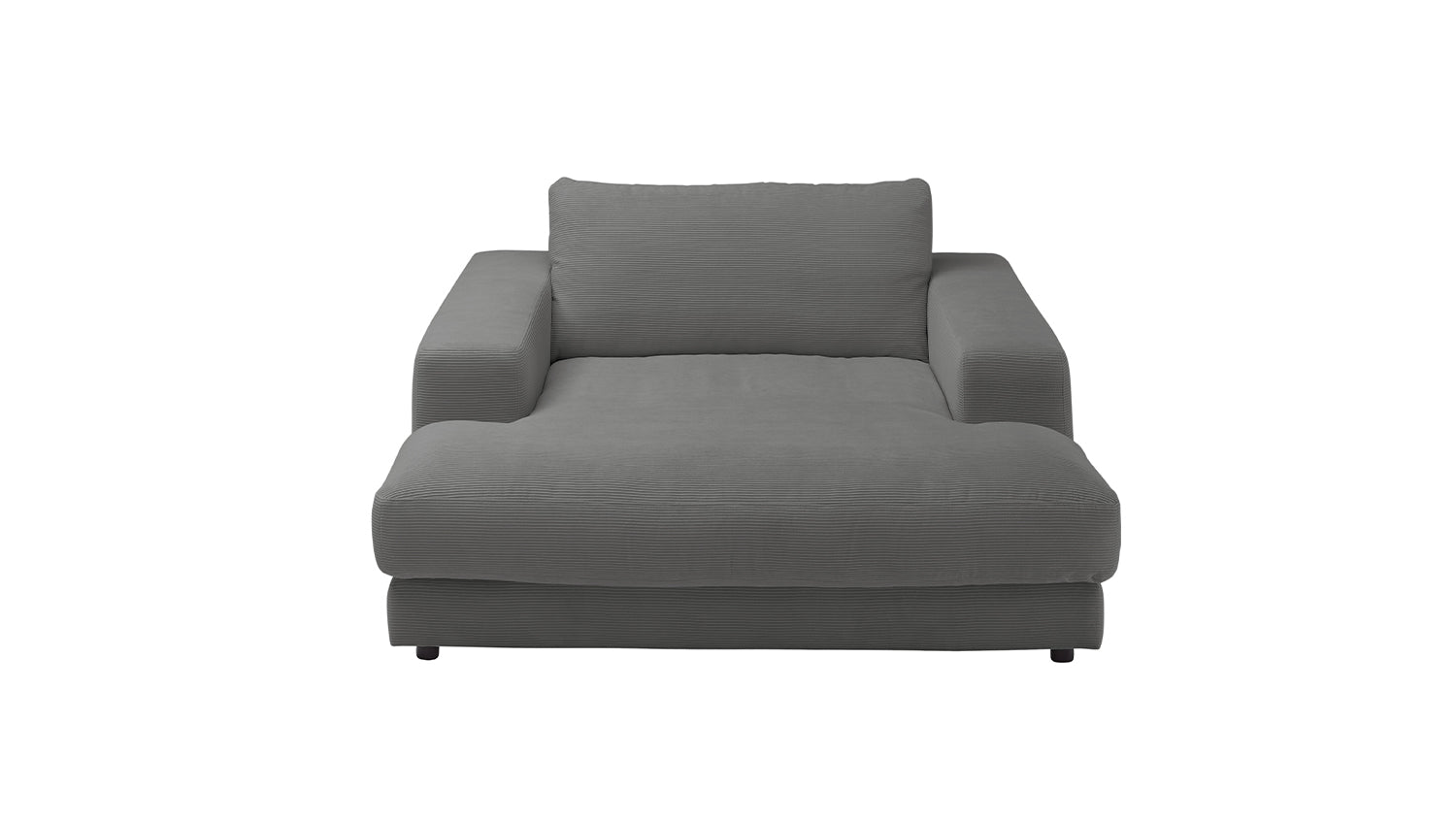 KAWOLA Longseat MADELINE Feincord anthrazit