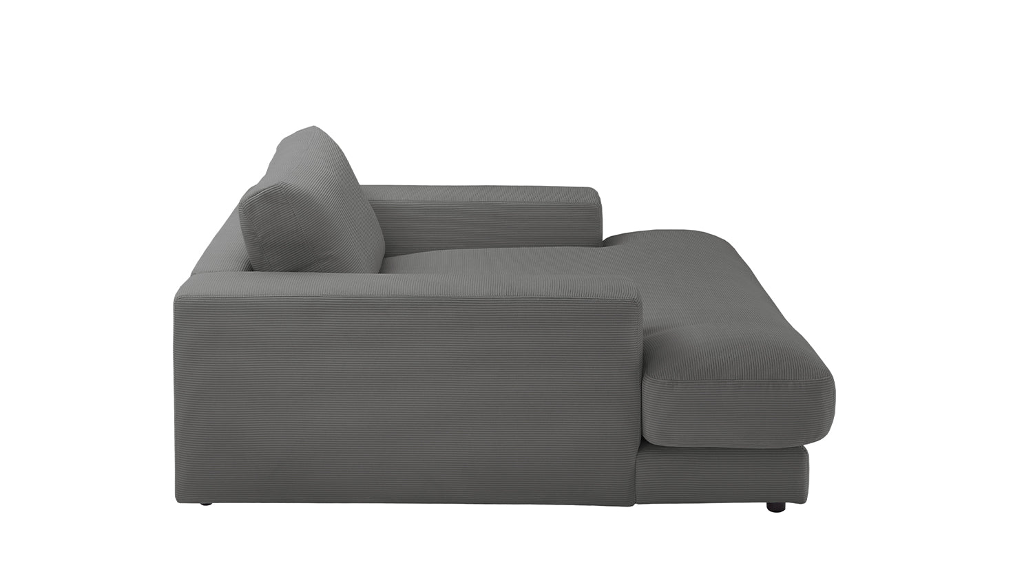 KAWOLA Longseat MADELINE Feincord anthrazit