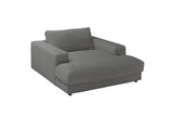 KAWOLA Longseat MADELINE Feincord anthrazit