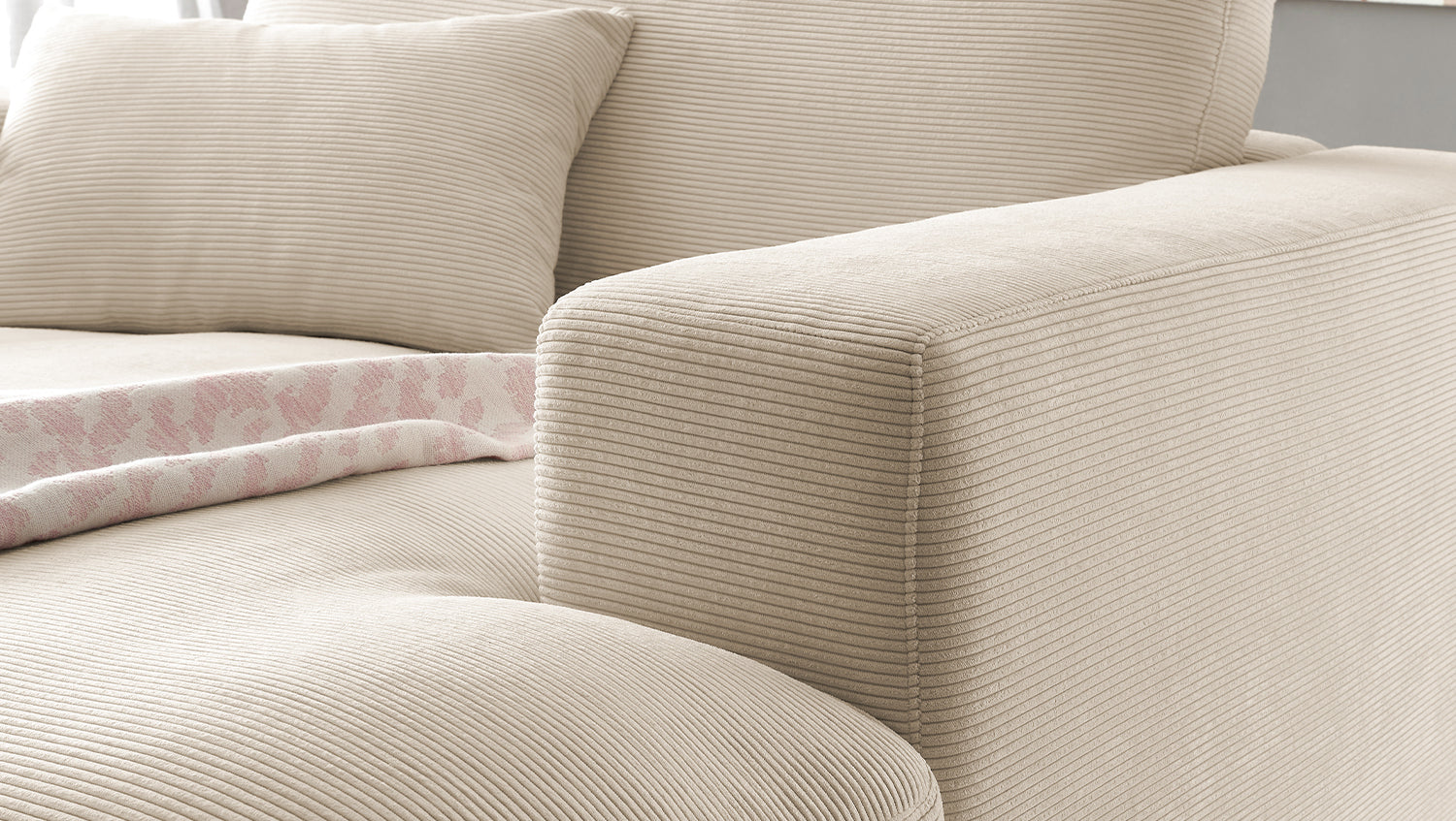 KAWOLA Longseat MADELINE Feincord beige