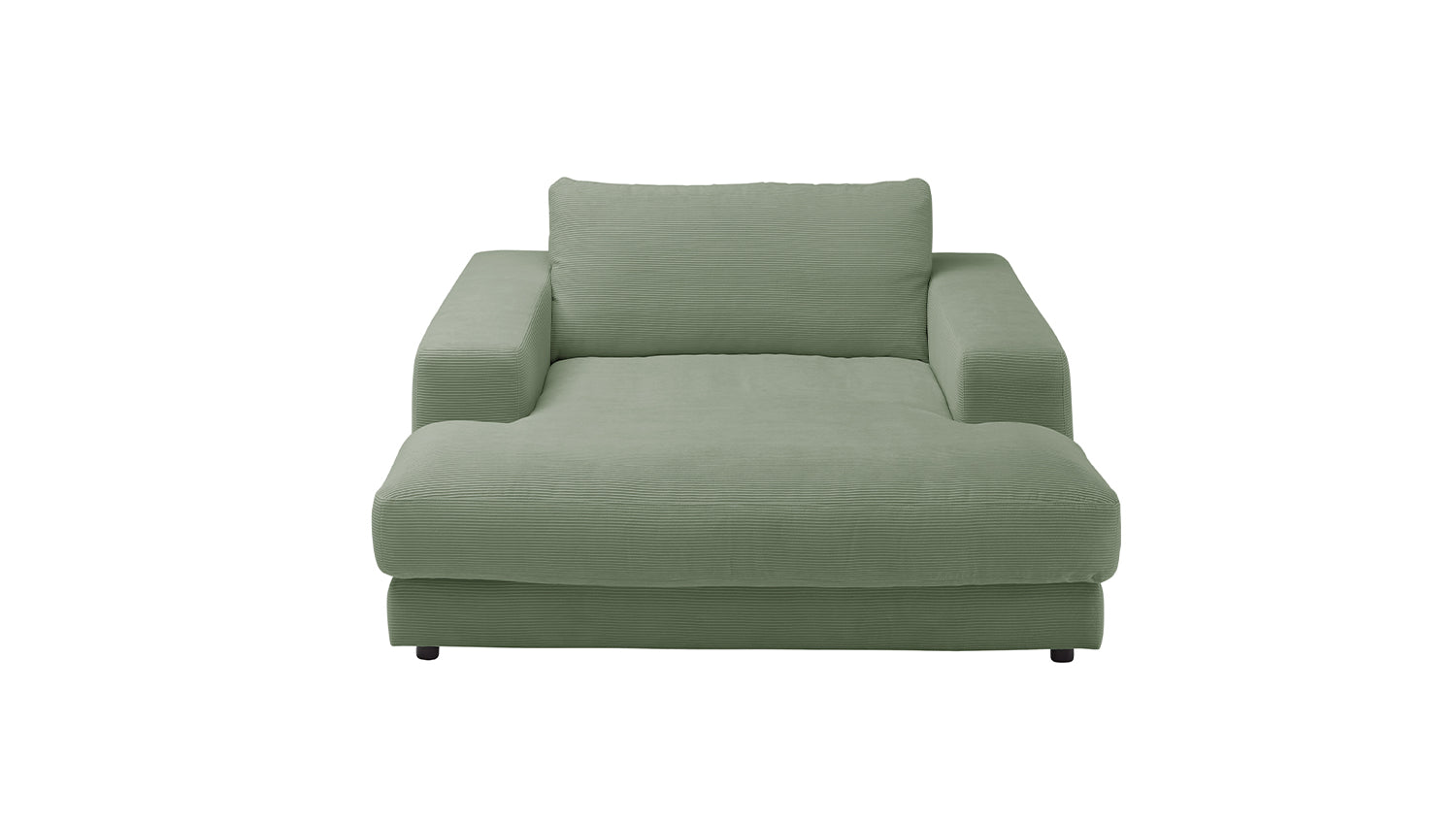 KAWOLA Longseat MADELINE Feincord olivgrün