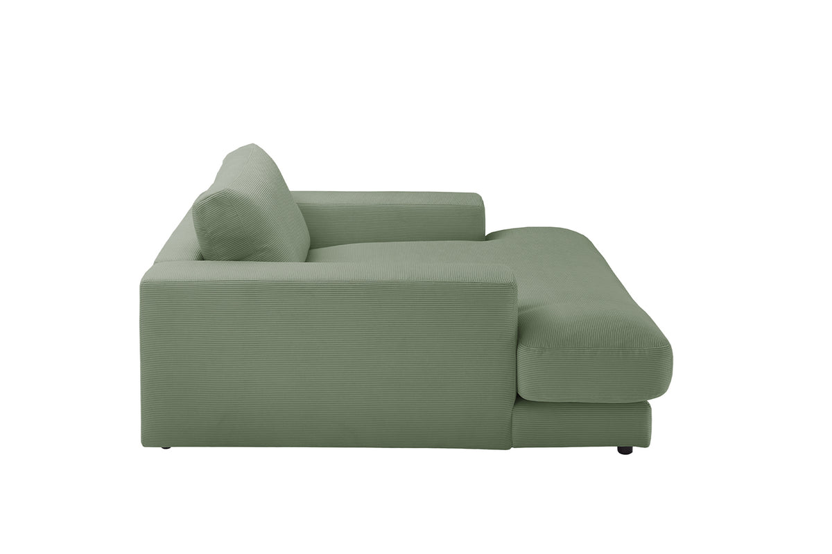 KAWOLA Longseat MADELINE Feincord olivgrün
