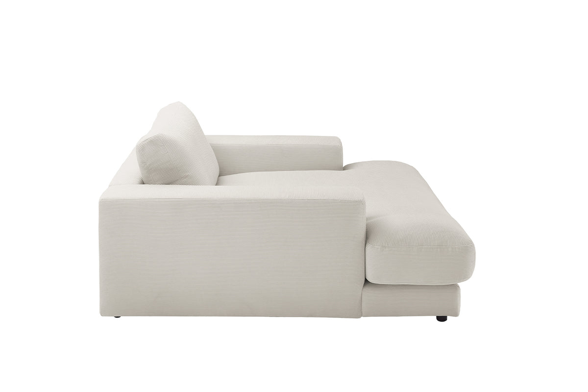 KAWOLA Longseat MADELINE Feincord silber